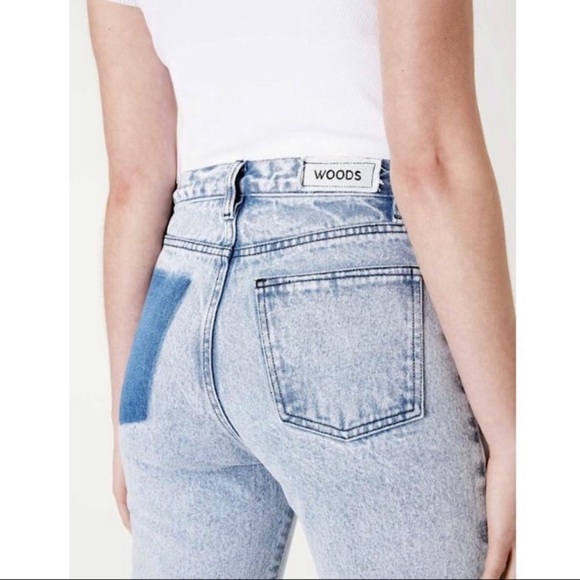 ✨NEW VIKTORIA & WOODS High Rise Acid Wash Jeans✨ - Picture 5 of 8